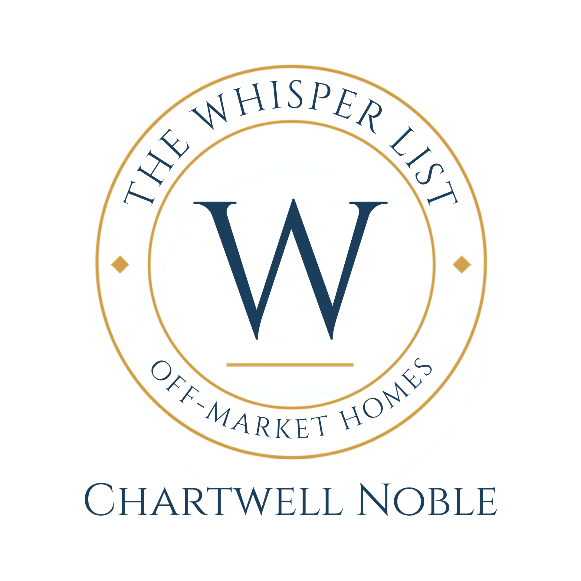 The Whisper List, off-market homes, a Chartwell Noble service